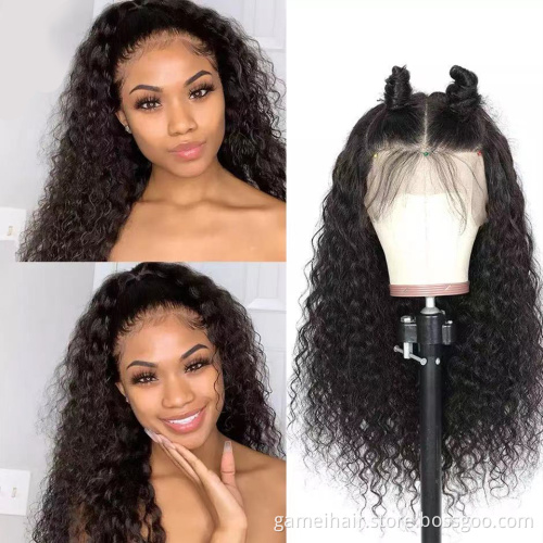 grade 5a 9a 10a ombre lash  jerry curly wig real pure remy100% Brazilian full hd lace frontal human hair wigs